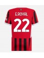 AC Milan Emerson Royal #22 Domácí Dres pro Dámské 2024-25 Krátký Rukáv